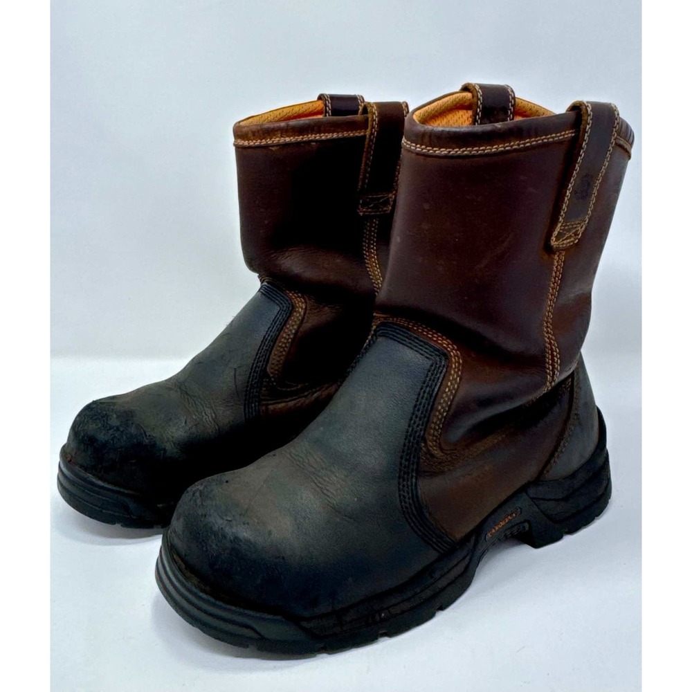 Carolina Well X CA4582 Men's 10 2E Composite Toe Met Guard Wellington Work Boots